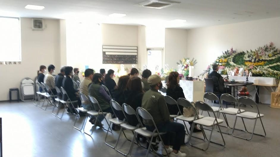 月例法要岩国斎場